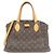 Borsa Louis Vuitton Monogram Rivoli MM Marrone