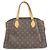 Borsa Louis Vuitton Monogram Rivoli MM Marrone - vista 2