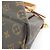 Borsa Louis Vuitton Monogram Rivoli MM Marrone - vista 3