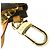 Portachiavi in pelle Monogram Louis Vuitton Marrone - vista 5