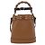 Borsa a mano Gucci DIANA in pelle marrone - vista 2