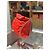 Chanel Borsa a tracolla in pelle matelassé rossa Rosso - vista 4