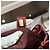 Borsa Chanel GST Grand Shopping Tote Rossa Pelle Caviar - vista 7