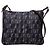 Borsa a tracolla Fendi Blue Zucchino Denim Blu scuro