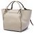 Céline Celine Big Bag Small en piel de becerro granulada flexible marrón Castaño Beige - vista 2