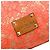 Valentino Rockstud Glam Lace Wendbare Tote aus orangefarbenem Canvas - Ansicht 5