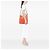 Valentino Rockstud Glam Lace Wendbare Tote aus orangefarbenem Canvas - Ansicht 6