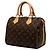 Louis Vuitton Brown Monogram Speedy Bandouliere 25 Marrone - vista 2