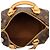 Louis Vuitton Brown Monogram Speedy Bandouliere 25 Marrone - vista 4
