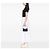 Saint Laurent Black Mini Smooth Calfskin Le 5 a 7 Nero - vista 5