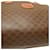 Céline Borsa Celine Brown Macadam Coated Canvas Marrone - vista 11