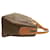 Céline Borsa Celine Brown Macadam Coated Canvas Marrone - vista 2