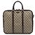 Sac business Gucci Beige GG Supreme