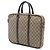 Sac business Gucci Beige GG Supreme - vue 2