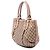 Bolso Tote Gucci Scarlett de lona GG beige - vista 2