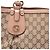 Bolso Tote Gucci Scarlett de lona GG beige - vista 6