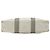 Hermès Gray Canvas Fourre Tout MM Marrone Grigio - vista 3