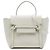 Belt Bag Céline Bolso cinturón Celine Nano de piel de becerro granulada blanca Blanco