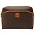 Céline Clutch Celine Brown Macadam Coated Canvas Marrone