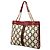 Gucci Rajah Großer GG Tweed Web Tote in Weiß - Ansicht 2