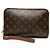 Louis Vuitton Brown Monogram Orsay Marrone