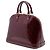 Louis Vuitton Red Monogram Vernis Alma PM Rosso Bordò - vista 2