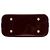 Louis Vuitton Red Monogram Vernis Alma PM Rosso Bordò - vista 3