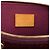 Louis Vuitton Red Monogram Vernis Alma PM Rosso Bordò - vista 5