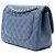 Chanel Blue Jumbo Classic Caviar Double Flap - vista 2