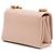 Chanel Brown Mini Quilted Calfskin Pearl Boy Chain Flap Marrone Carne - vista 2