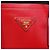 Prada Rote Medium Saffiano Vernice Double Satchel Tasche - Ansicht 5