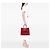 Prada Rote Medium Saffiano Vernice Double Satchel Tasche - Ansicht 6