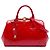 Louis Vuitton Red Monogram Vernis Santa Monica Rosso