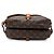Louis Vuitton Brown Monogram Saumur 25 Marrone - vista 3