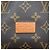 Louis Vuitton Brown Monogram Saumur 25 Marrone - vista 5