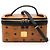 Necessaire MCM Brown Visetos Coated Canvas Rockstar Marrone