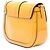 Gucci Borsa a tracolla Stirrup Small Microguccissima in vernice gialla Giallo Senape - vista 2