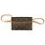 Louis Vuitton Brown Monogram Pochette Florentine Marrone