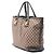Gucci Sunset Tote aus beigem GG Canvas - Ansicht 2