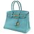 Hermès Blue Togo Birkin Retourne 30 Turchese - vista 7