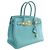 Hermès Blue Togo Birkin Retourne 30 Turchese - vista 9