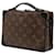 Louis Vuitton Brown Monogram Macassar Handle Soft Trunk Marrone - vista 2