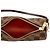 Louis Vuitton Brown Damier Ebene Papillon Pochette Marrone - vista 4