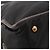 Borsa Satchel Prada in Tessuto Canapa Nera con Logo Nero - vista 12