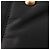 Borsa Satchel Prada in Tessuto Canapa Nera con Logo Nero - vista 13