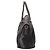 Borsa Satchel Prada in Tessuto Canapa Nera con Logo Nero - vista 4