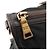 Borsa Satchel Prada in Tessuto Canapa Nera con Logo Nero - vista 8