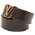 Cinturón reversible Initiales Louis Vuitton en piel de becerro marrón Castaño Marrón oscuro - vista 2