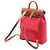 Zaino Hermès Red Toile Herbag A Dos Zip Retourne Rosso - vista 2