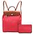 Zaino Hermès Red Toile Herbag A Dos Zip Retourne Rosso - vista 7